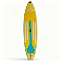 Planche à pagaie gonflable InflaToGo en PVC Drop Stitch avec pont antidérapant pour le yoga, la pêche et la location en resort – Vente en gros