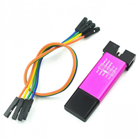 Bağlantı Stlink st-link V2 Mini STM8 STM32 simülatörü indir programcı programlama ile kapak DuPont kablosu