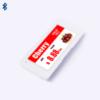 DYESL Label rak elektronik BWR 2.9 inci untuk ritel Supermarket BLE Bluetooth e-ink Tag harga ESL