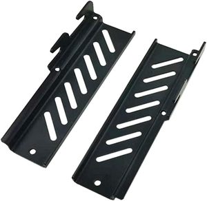 Soporte de conversión de gancho a placa para fijar a la cabecera y al pie de cama, adaptador de placa de gancho ajustable para riel de cama - Product Image 3