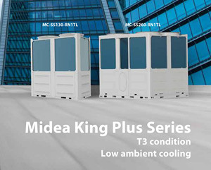 เครื่องปรับอากาศระบบ VRF ยี่ห้อ MEDIA สำหรับใช้ในครัวเรือนและเชิงพาณิชย์ ประหยัดพลังงาน ขนาด 12-90 กิโลวัตต์ รูปทรงเพรียวบาง สูงเพียง 210 มม. - Product Image 4