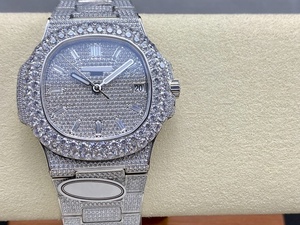 Nuevo Reloj Mecánico Automático Ovalado Premium para Hombre, con Diamantes, de Acero Inoxidable, Resistente al Agua, de Lujo, para Regalo - Product Image 3