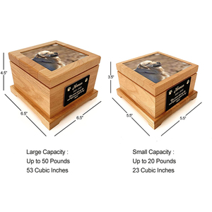 WDF ODM/OEM Tierurne für Einäscherung Großhandel Holzurnen für Hunde Bambus-Tierurnen für Kleintiere - Product Image 3