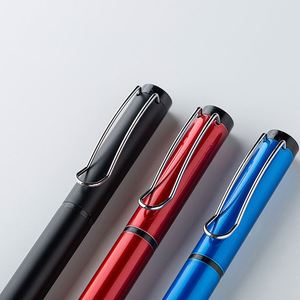 Slim Straight Barrel Anodized Aluminum Twist Gel Ink <b>Pen</b> <b>Multi</b> <b>Color</b> Rotating Metal Signature <b>Pen</b> Custom Logo Promotional Gift - Product Image 4