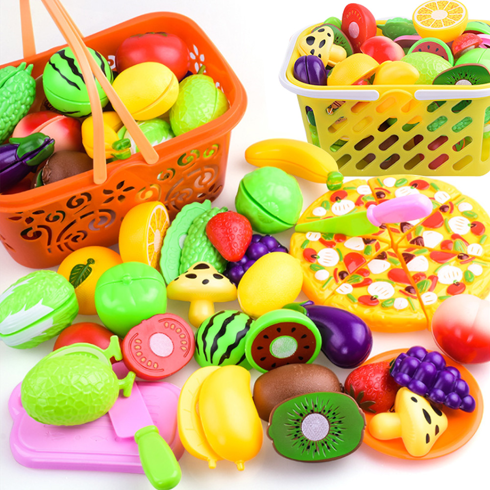 Производитель Shantou, фрукты, ролевые игры, кухонная резка овощей, набор игрушек для детей, развивающие