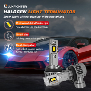 Luxfighter Q66 ad Alta Potenza 90W 9600lm H4 <span class=keywords><strong>H7</strong></span> H11 <span class=keywords><strong>Mini</strong></span> F30 C6s Fari a <span class=keywords><strong>LED</strong></span> per Auto, Moto e Camion - Product Image 5