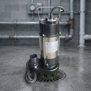 Bomba Sumergible para Aguas Residuales SS SAMSON V750 Profesional para Hogares Familiares, 0.75HP, Flujo de 300L/min, Salida de 7.5m - Product Image 1