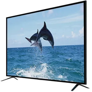 Fabrika satış 85 inç 4k büyük ekran akıllı bar led tv düz ekran tv uzaktan kumanda ile