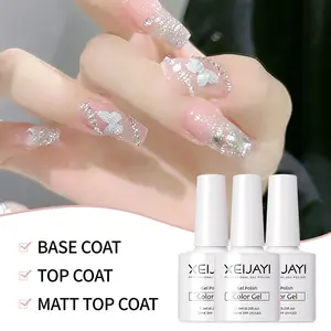 Fornitori di alta qualità Private Label opachi Base di diamante e Top Coat Uv Nail Art Gel fabbrica all'ingrosso