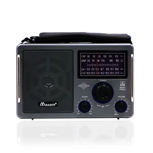 China Factory Mason R1051 Unique Design AM FM SW1-2 Portable Radio Receiver For Sale