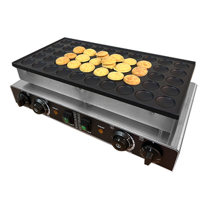 Máquina Comercial CPVKRY de 1700W para Hornear Tartaletas y Mini Panqueques, 50 Piezas de 1.8 Pulgadas, con Revestimiento Antiadherente de Teflón para Snacks - Product Image 1