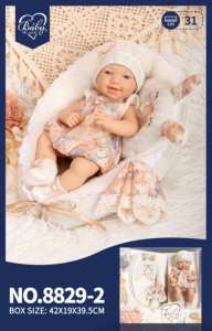 Fabrika doğrudan satış moda yumuşak stil gerçekçi 12-Inch gerçekçi silikon gerçek bebek yeniden doğmuş bebek - Product Image 3