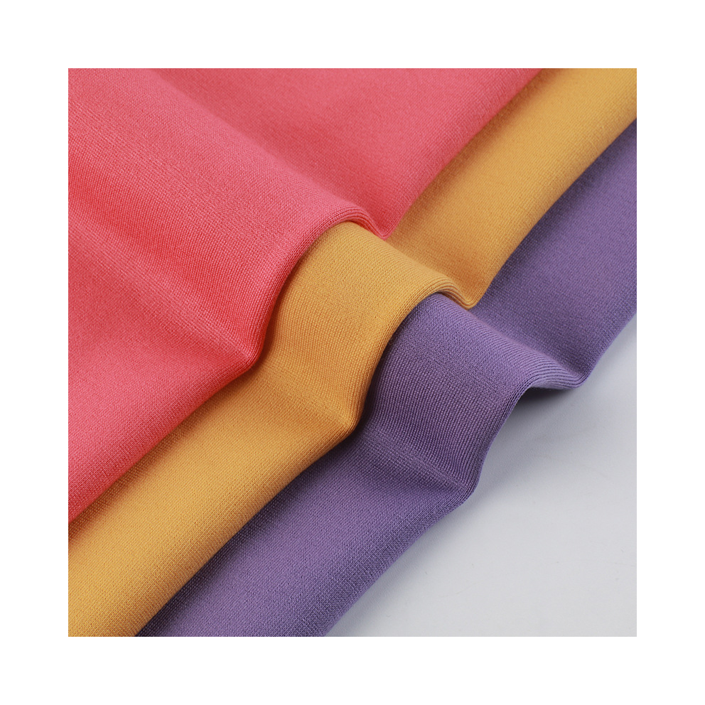 Высококачественная тянущаяся дышащая трикотажная ткань среднего веса Ponte De Roma 65% вискоза 30% нейлон 5% спандекс ткань для футболок и футболок