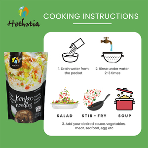 Gdo olmayan Keto dostu şekersiz glutensiz Keto düşük karbonhidrat Konjac gıda lal pirinç - Product Image 4