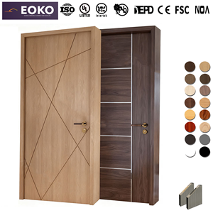 Puerta de Madera para Suite de Hotel de Diseño Empotrado de Grado Comercial EOKO, con Tamaños Personalizables - Product Image 5
