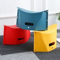 Chaise pliante avec logo personnalisé tabouret portable de camping en plein air pour la pêche voyage randonnée jardinage école plastique métal matériel
