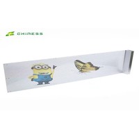 Écran LED en verre à panneau Flexible Transparent CNS-P-5-10 pour écran de projecteur acoustique de signalisation numérique de métro de magasin de détail SDK