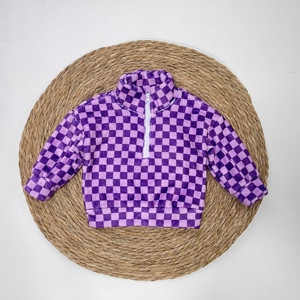Chaqueta <span class=keywords><strong>de</strong></span> franela RTS con media cremallera <span class=keywords><strong>para</strong></span> niña, manga larga, chaqueta <span class=keywords><strong>de</strong></span> franela con media cremallera <span class=keywords><strong>para</strong></span> niños, abrigos, chaqueta <span class=keywords><strong>de</strong></span> <span class=keywords><strong>invierno</strong></span> <span class=keywords><strong>para</strong></span> bebé con cuello <span class=keywords><strong>de</strong></span> sherpa - Product Image 4