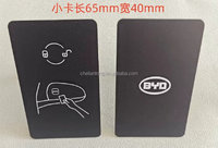 Carte NFC d'induction pour clé intelligente de voiture OEM d'origine pour BYD Atto 1 2 3 8 Han Qin Plus Yuan Pro D1 E2 E3 Dolphin Seal Sealion 6 7