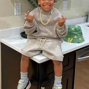 Set di abbigliamento personalizzato per neonati da 8 anni a 12 bambini set di abbigliamento Casual da due pezzi - Product Image 6