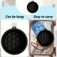 Bassin à glace pliable avec bac à glaçons intégré-Bassin de relaxation de refroidissement en silicone portable, conception durable et adaptée aux voyages