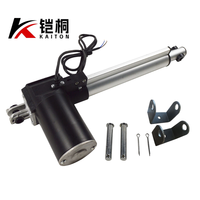 Actionneur linéaire DC 12V 24V, moteur linéaire DC robuste 6000N, étanche IP65/66, pour bateau, usage domestique, canapé inclinable, course de levage 100mm