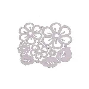 Ziwwaagu — matrices de découpe florales, en métal et acier au carbone, outil décoratif, pour gaufrage, vente en gros