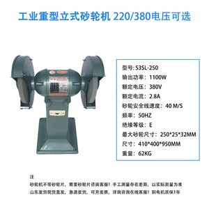 Industrial Bench Grinder 250 300 350 400 Mm Electric Metal Polishing Tool For General Purpose Grinding - Product Image 2