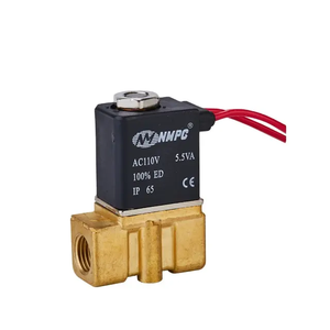 2P025-06 2P025-08 12VDC 24VDC โซลินอยด์คอยล์ 2/2 ทาง แบบทำงานโดยตรง สำหรับลมและน้ำ ขนาด 1/8 1/4 นิ้ว  วัสดุพลาสติก สำหรับเลเซอร์เย็น - Product Image 2