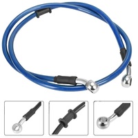 Línea de Freno Trenzada de Acero Inoxidable SAE J1401 con Componentes de Conexión para Motocicletas y Cuatrimotos