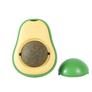 Pelota de catnip, un juguete autoentretenido para gatos, una pelota giratoria para limpiar los dientes y masticar, hecha con aguacate, un juguete para gatos y mascotas - Product Image 5