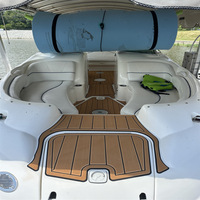 Plancher en teck EVA marin pour yacht Sea Ray Sundeck 210 de 1998, moderne, extérieur, installation par clic, article très vendu sur eBay et AliExpress