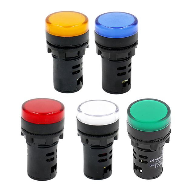 AD16-22DS 22mm LED Indicator Lamp Pilot Signal Light