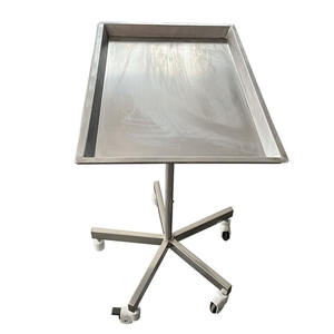 Qxc-007dfive 발 리프팅 플랫폼 병원 트롤리 병원 가구 스테인레스 스틸 병원 수술실 호텔 금속 - Product Image 2