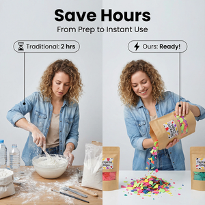 TIMESRUI 100 กรัม/ถุง ชิ้นส่วนตกแต่งเทอร์ราซโซ่สมัยใหม่ (20 สี) ย้อมสีด้วยน้ำที่เป็นมิตรต่อสิ่งแวดล้อม เจสโมไนต์ - Product Image 3