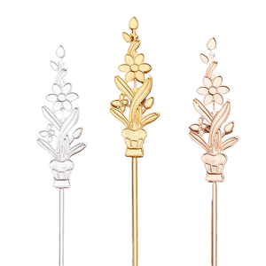 jiangc (12734) Accessoires Hanfu de style ancien, Nouveau style de <span class=keywords><strong>vase</strong></span>, bâtonnet à cheveux en alliage - Product Image 5