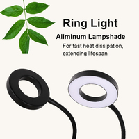 Lampu meja LED dapat dilipat, lampu meja klip USB logam pengatur waktu dapat diredupkan untuk belajar Desktop membaca