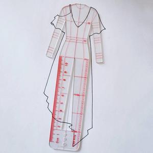 Modello di disegno di figura per gli strumenti di misurazione per disegnare disegni di moda - Product Image 6