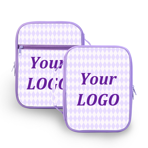 Borsa bibbia personalizzata di moda all'ingrosso con copertina del libro in pelle con cerniera per le donne - Product Image 2