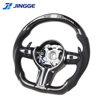 Volant sport en cuir et fibre de carbone avec affichage de vitesse LED pour les modèles 1/2/X3-X7 Series F10/F31/F20/E90-E92