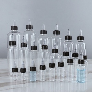 Refillable10ml 15ml 30ml 50ml 60ml 100ml 120ml <b>200ml</b> 250ml 500ml Plastic Squeeze <b>Bottles</b> Empty Pet Pigment Ink Twist <b>Bottles</b> - Product Image 2