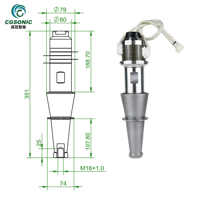 15KHZ 20KHZ 35KHZ Multiple Frequency 2000w 2600w 4200w Multiple Power Optional Ultrasonic Transducer
