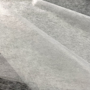 Younus 8530 HF 100% Polyester Non-tissé Laminage à chaud Doublure à double point <span class=keywords><strong>Papier</strong></span> de doublure fusible unique - Product Image 4