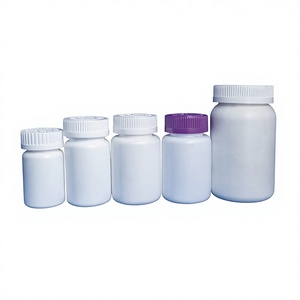 Child Resistant Screw Top Cap Cylinder <b>Tablet</b> Jar Pharmaceutical Plastic Medicine <b>Container</b> - Product Image 1