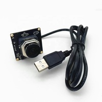 Objectif fisheye autofocus 180 degrés 4K 30FPS USB 2.0 Plug&Play OTG sans pilote, module de caméra avec capteur CMOS IMX415