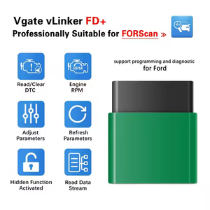 Vgate <span class=keywords><strong>vLinker</strong></span> <span class=keywords><strong>FD</strong></span> BT 4.0 Obd Autos canner Diagnose scanner Tool OBDII Autos canner für IOS Android - Product Image 3