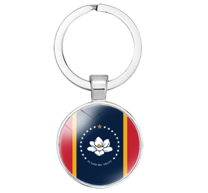 علم ماريلاند مفتاح أمريكا الرقمي الولايات المتحدة نمط علم الولايات صورة سلسلة مفاتيح من المصنع مباشرة - Product Image 6