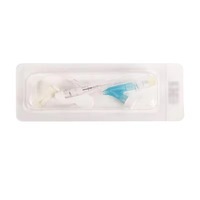 Cánula Intravenosa Veterinaria Desechable de 22G 24G, Catéter Intravenoso de Seguridad, Inyección e Infusión Animal, Consumibles Médicos Veterinarios