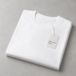 <span class=keywords><strong>T</strong></span>-Shirt Unisex in Cotone 100% 180gsm, Collo Tondo, Pronta per Stampa Serigrafica e DTG, Ecologica, Personalizzabile per Promozioni - Product Image 3