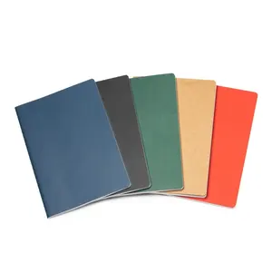 Quaderno A5 in carta riciclata, merchandising sostenibile - Product Image 1